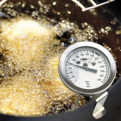 Termómetro de cocina para mermelada y aceite - termómetro analógico