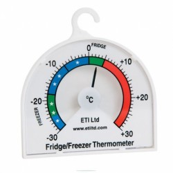 Termómetro para frigorífico y congelador 66902 - Termómetros, Analógicos,  Profesional industrial, Termómetros, Frigorífico, congelador - La Casa del  Clima