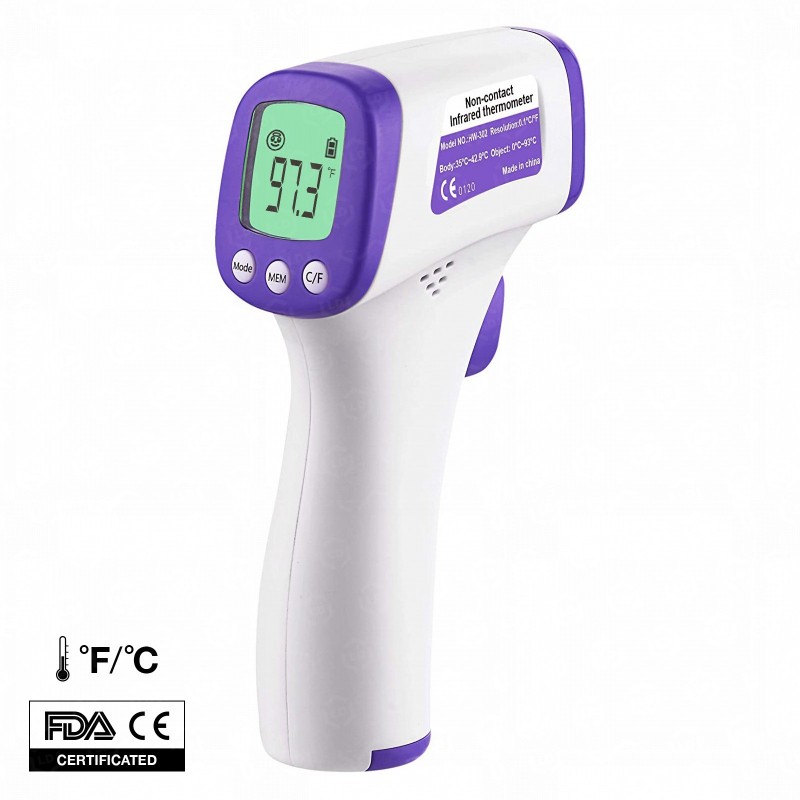 Termómetros infrarrojos NO fiables para la detección de fiebre